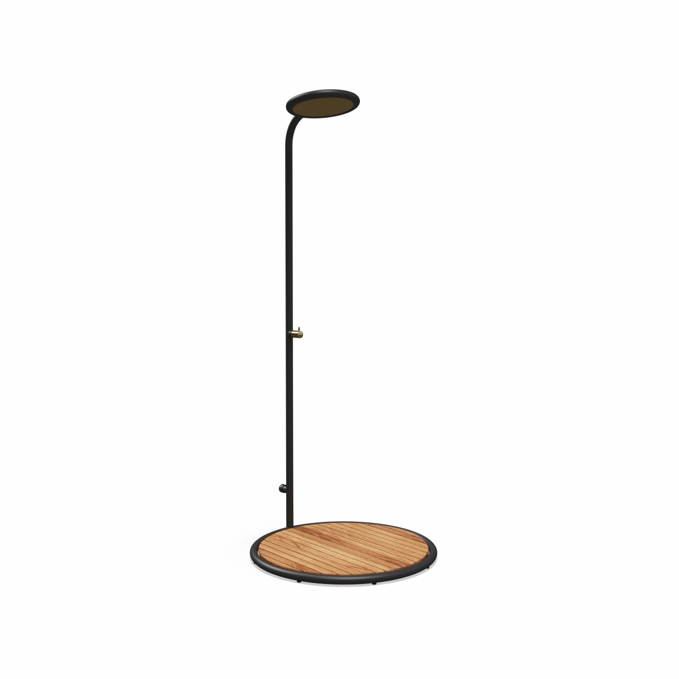 Douche d’extérieur Garden Shower en aluminium et teck à Cagnes sur Mer