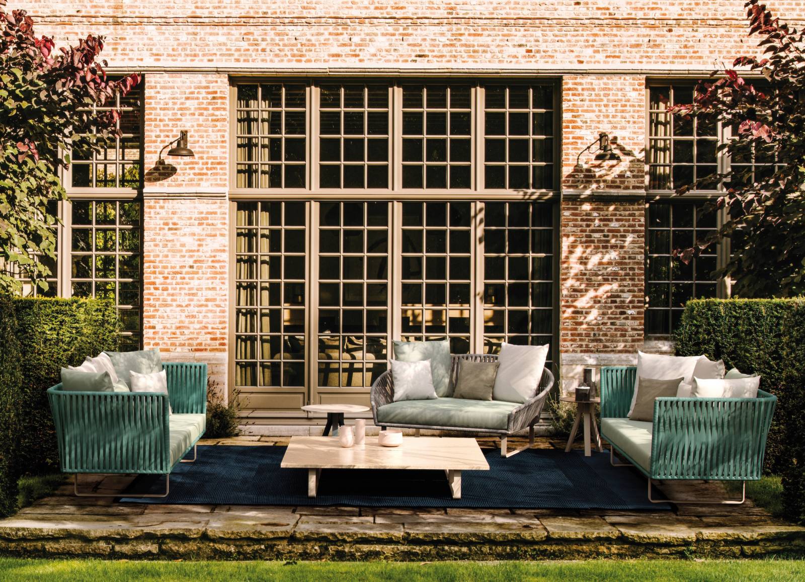 Canapé 100% personnalisable, collection BITTA par Kettal à Saint-Tropez