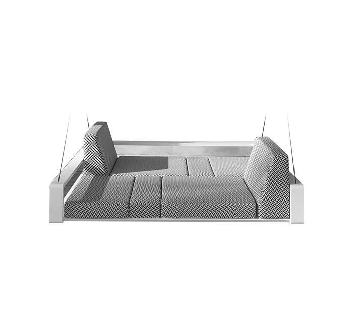 Daybed suspendu et modulable, collection Kama par EGO PARIS