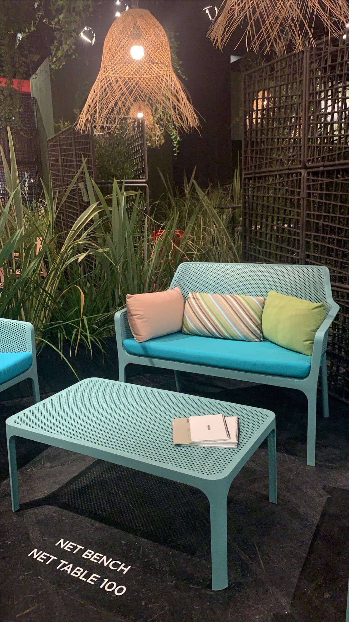Canapé de jardin design collection Net par Nardi à Toulouse