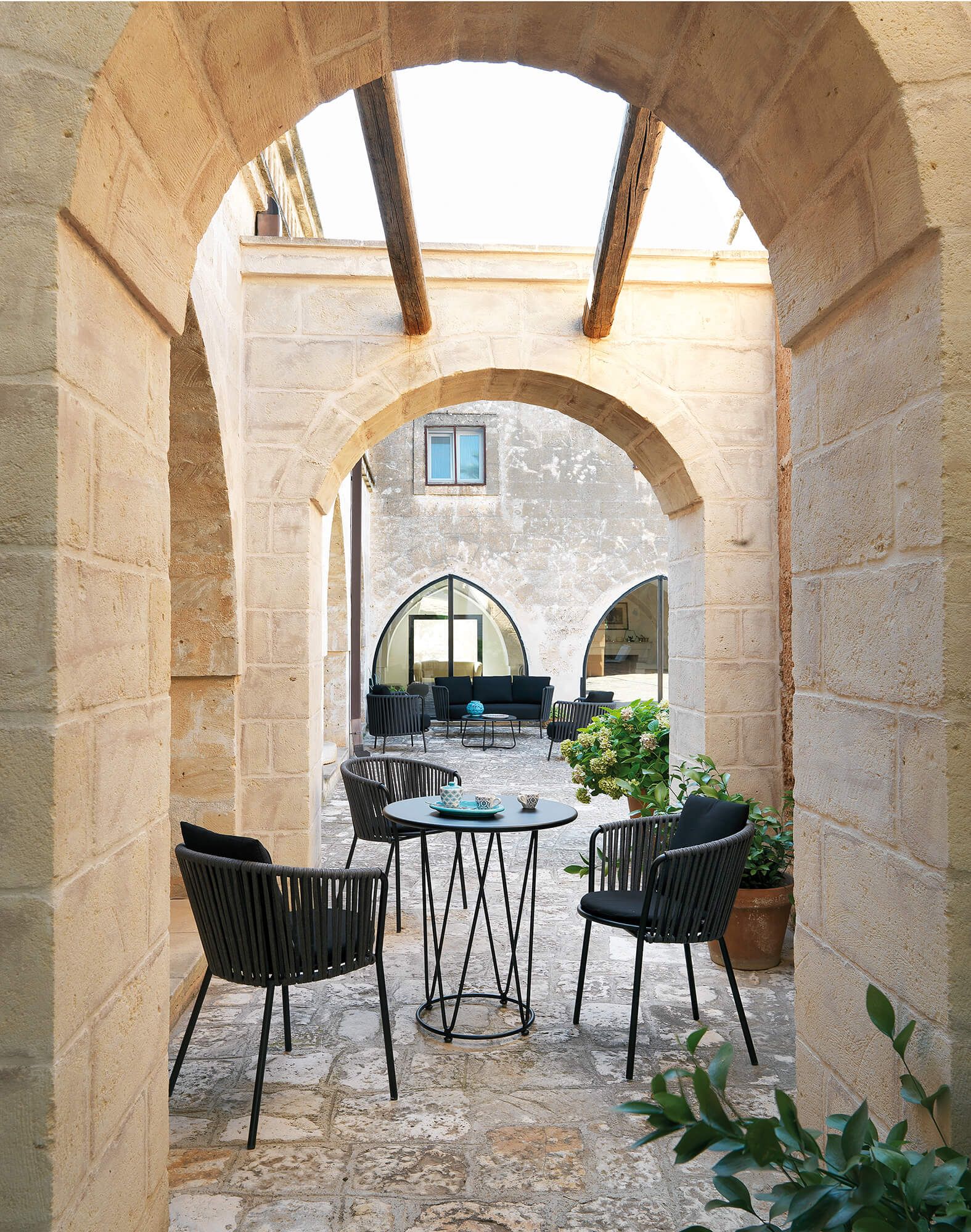 Aménagement d'un ensemble de repas à Marseille