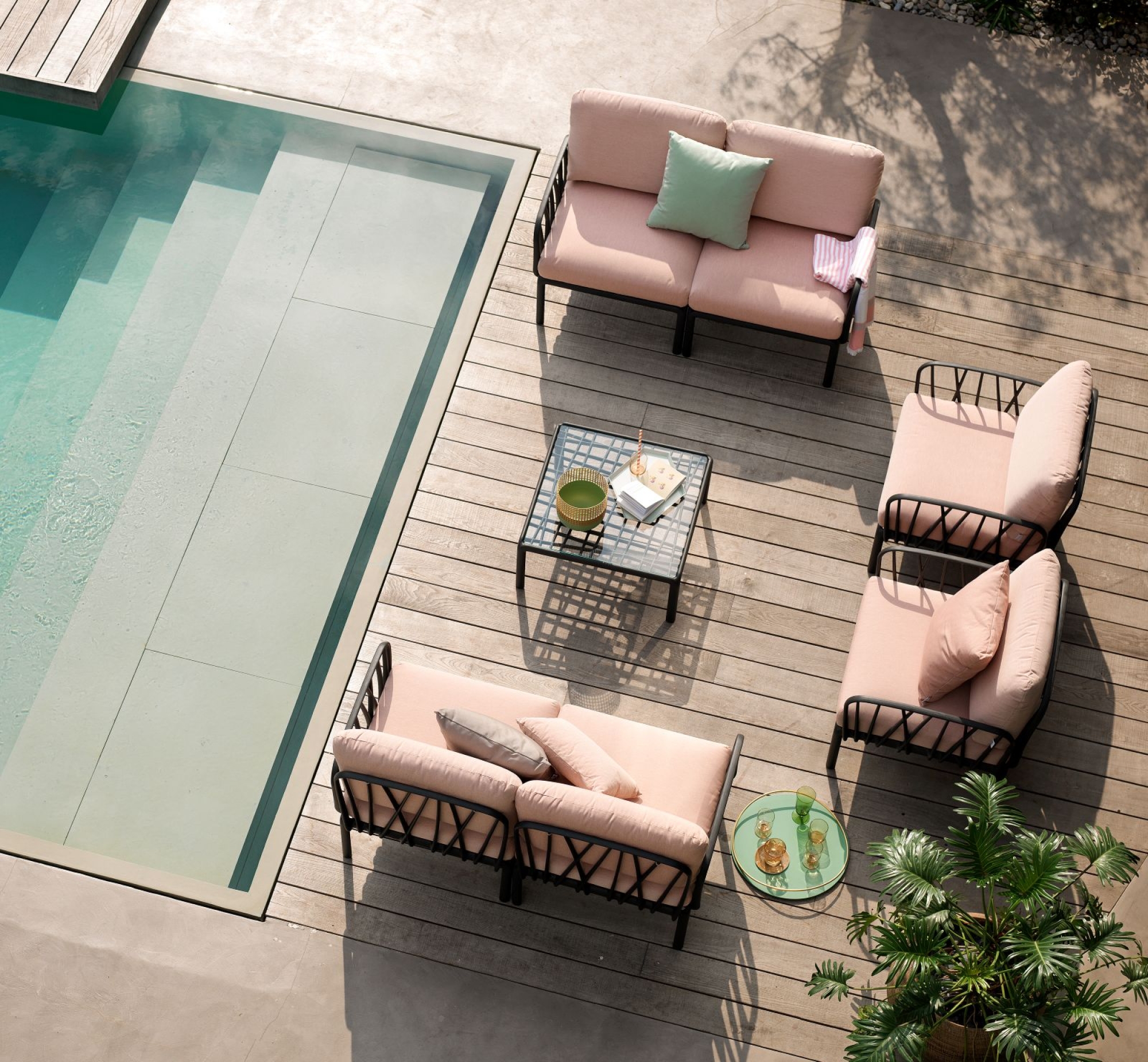 Salon de jardin modulable Komodo par NARDI