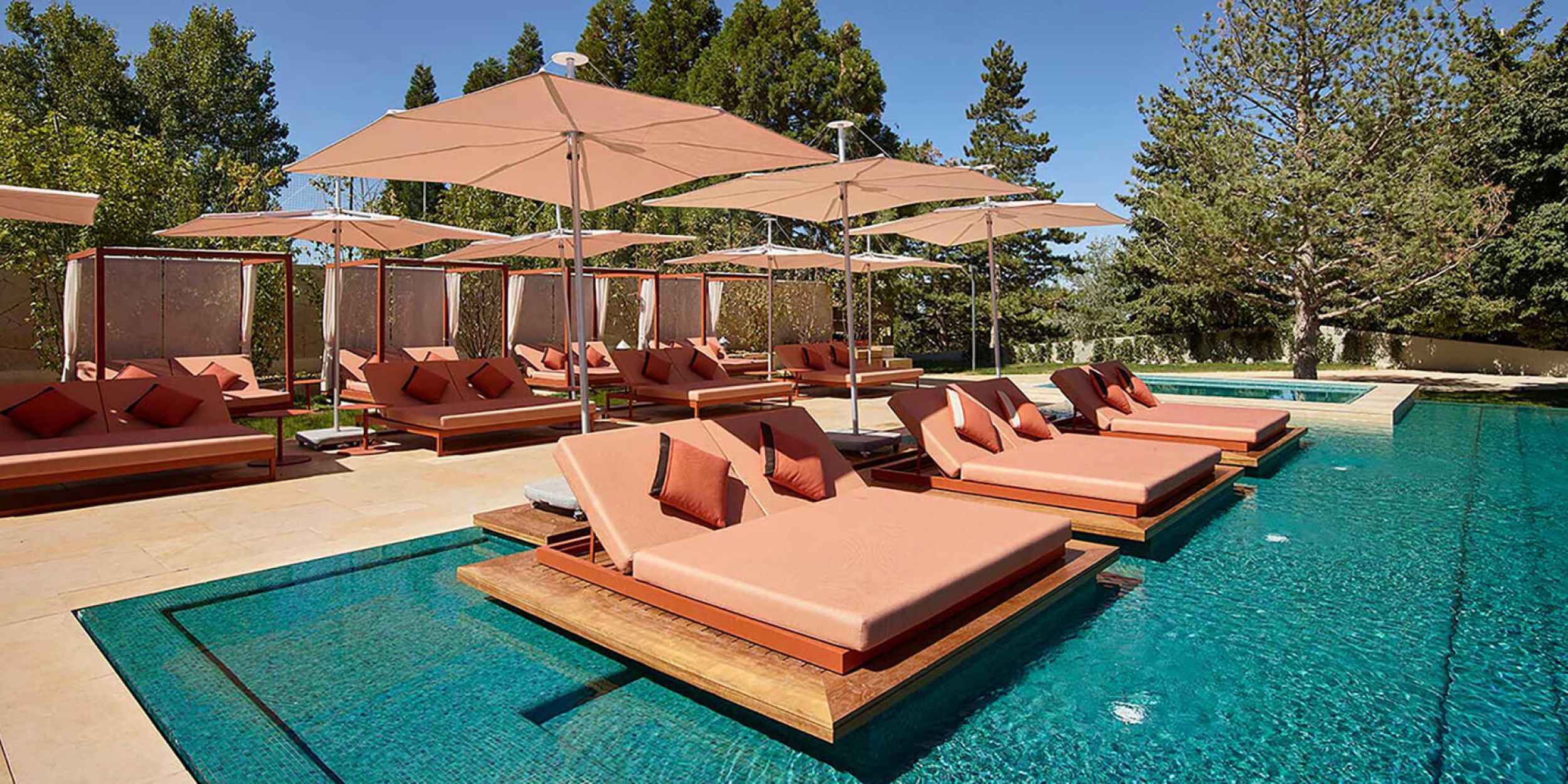 Transat en aluminium thermolaqué collection Landscape par Kettal à Montpellier