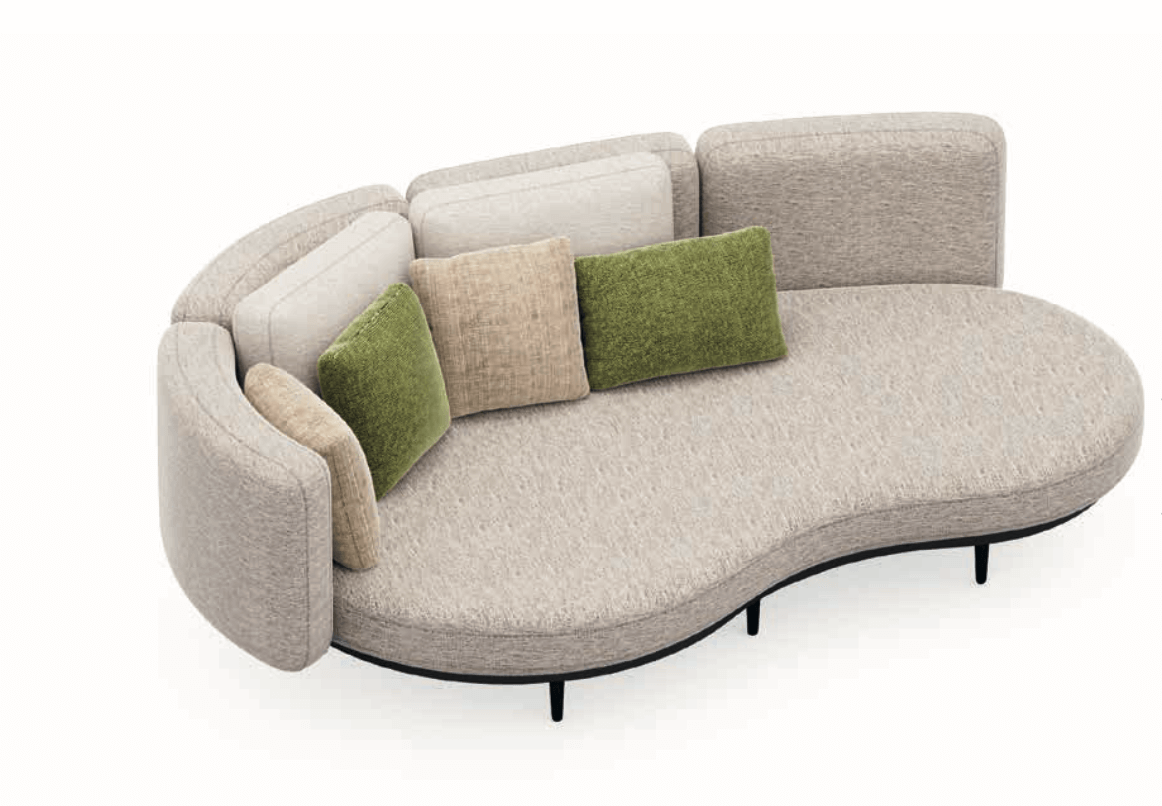 Salon de jardin extérieur Organix aux formes arrondies par Royal Bottania