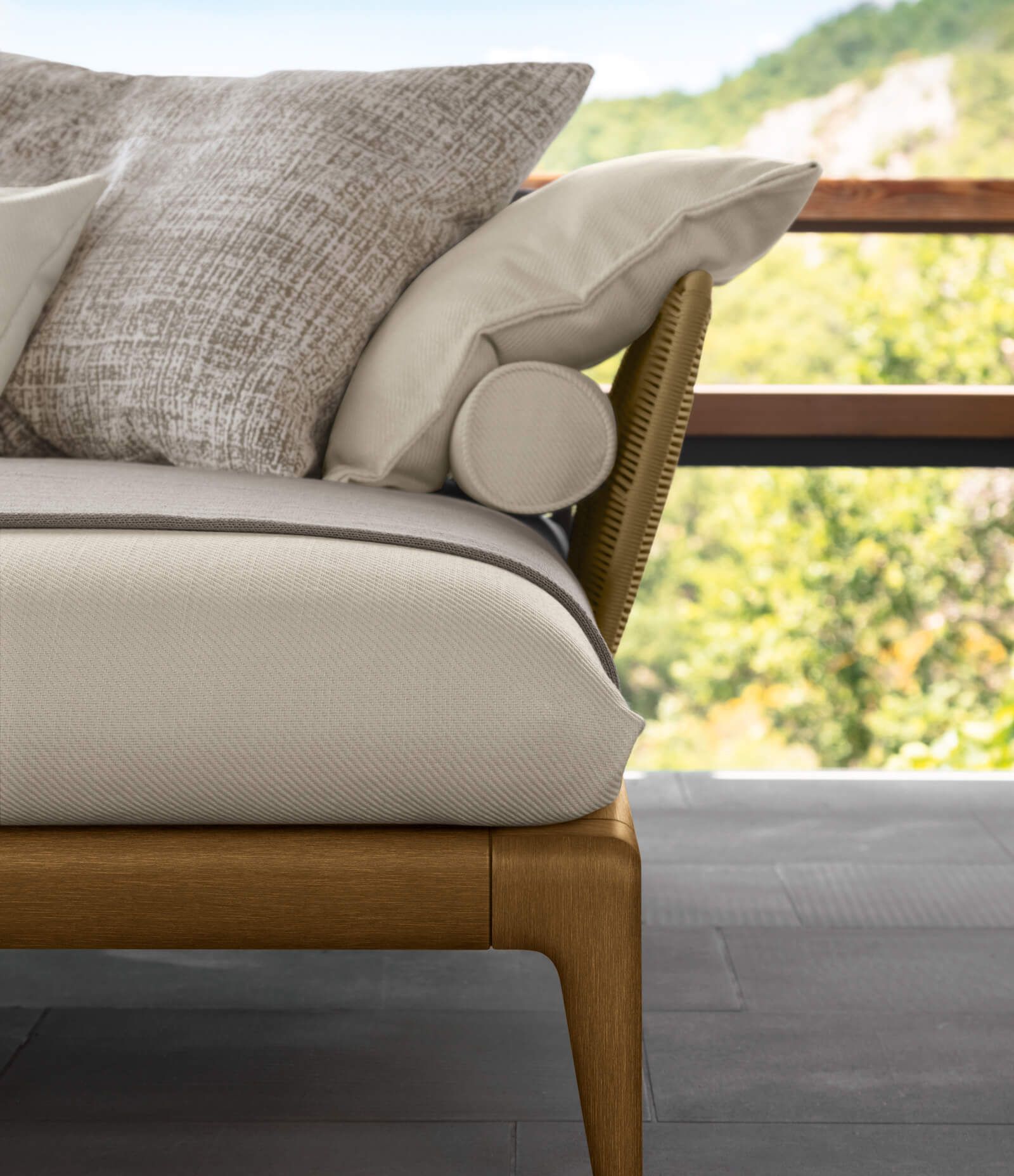 sofa confortable collection Cruise Teck par Talenti à Marseille