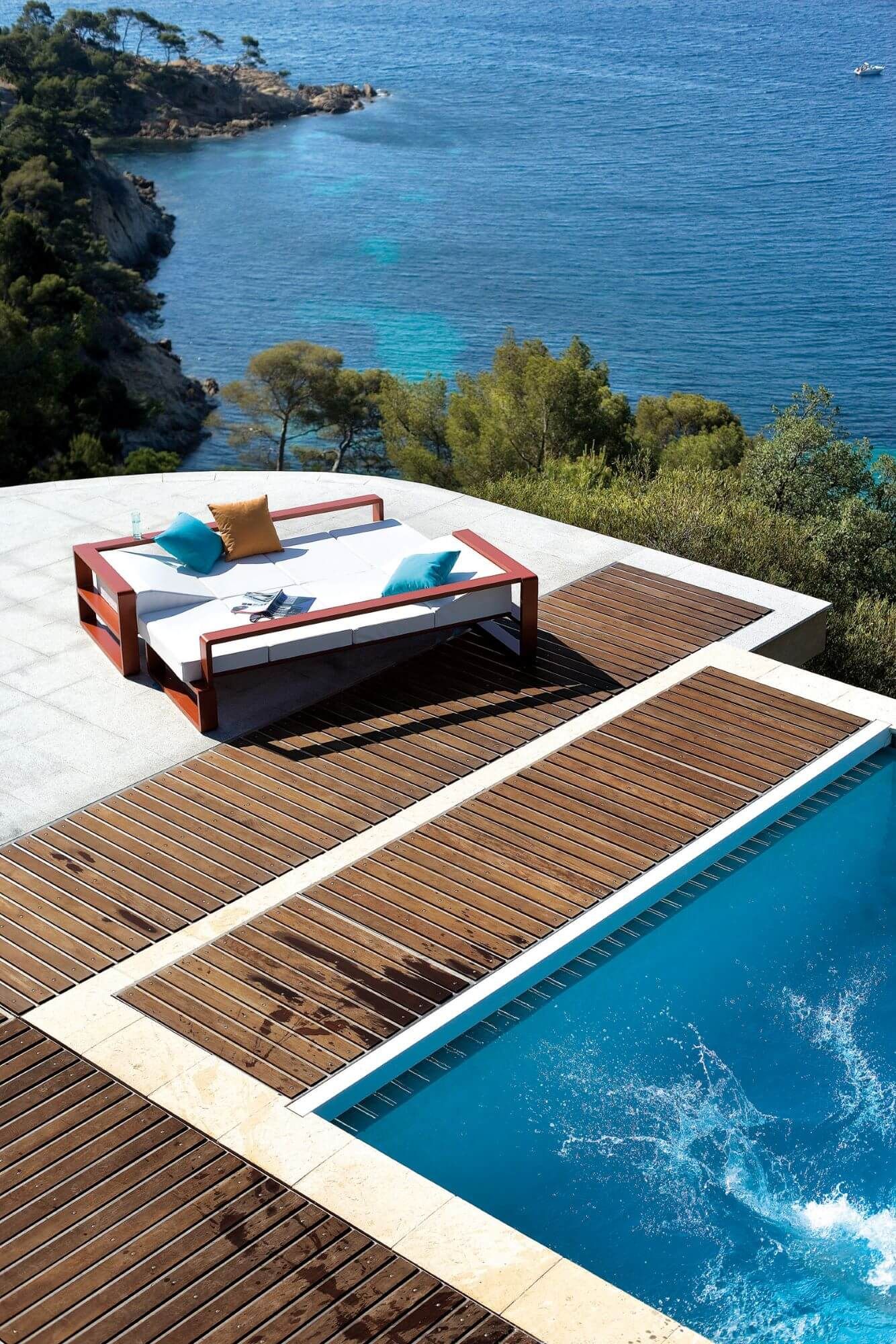 Canapé d'extérieur et confortable collection Kama par Ego Paris à Lyon