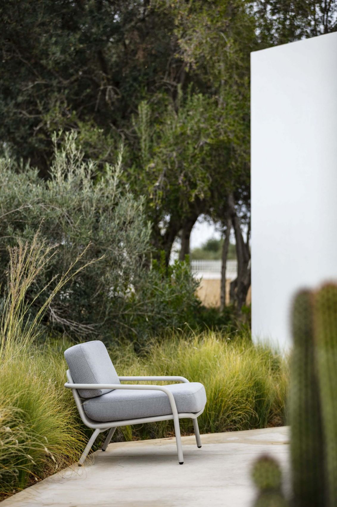 Fauteuil en inox collection Starling par Todus à Nantes