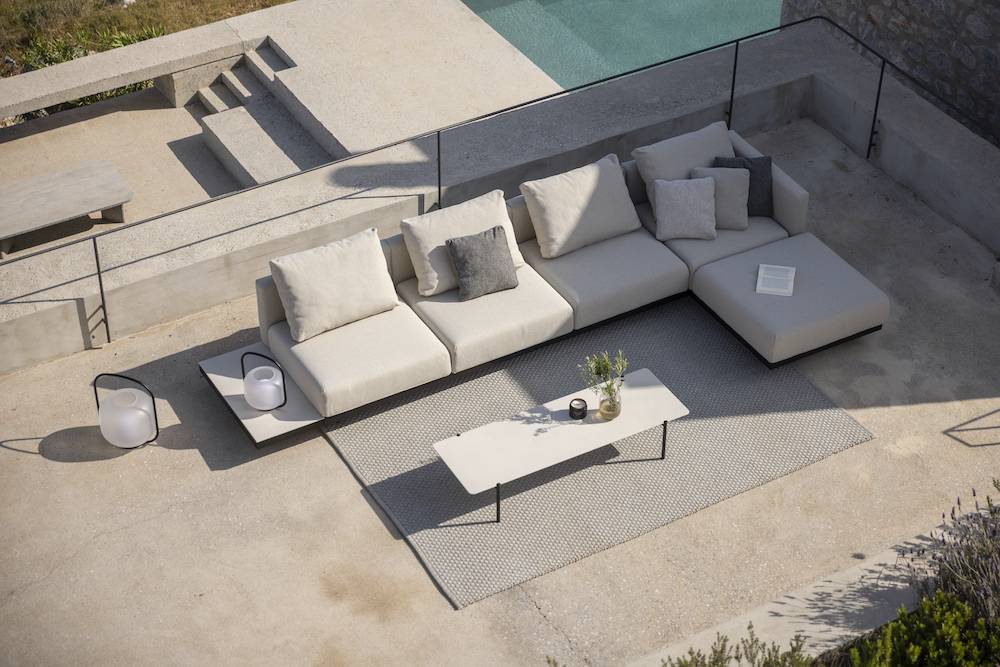 Canapé Dongo avec méridienne à Toulon