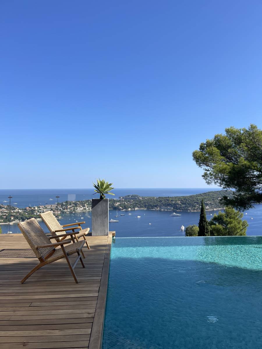 Fauteuils Danout en teck haut de gamme à Nice