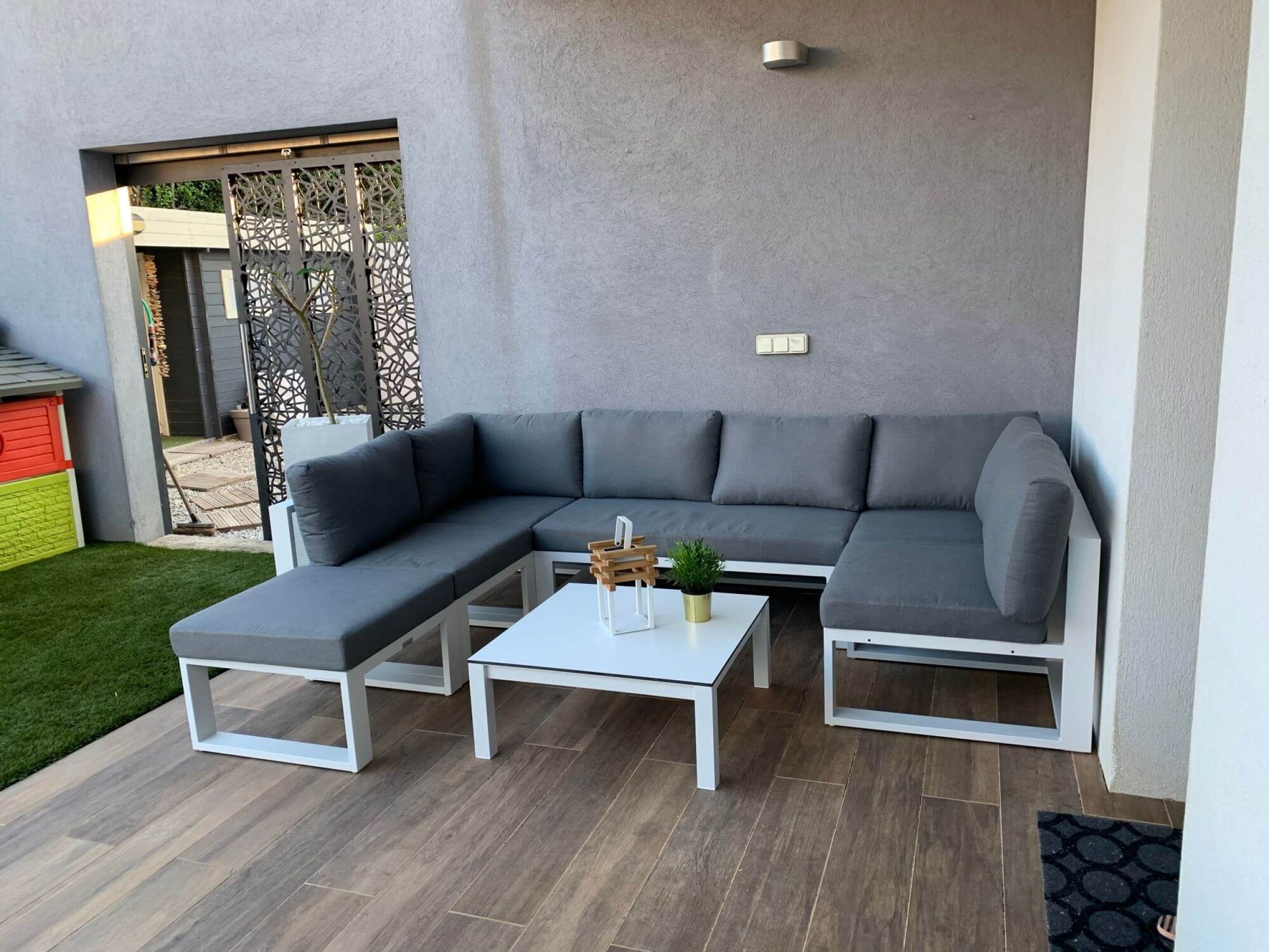 Salon de jardin collection Belluno modulable à La Farlède