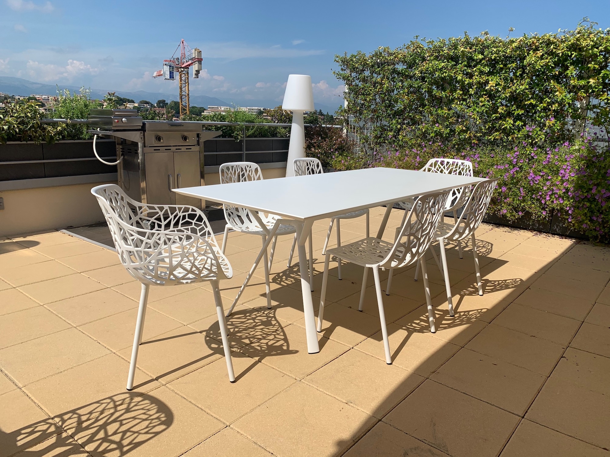 Chaises et fauteuils de repas collection Forest par Fast à Antibes