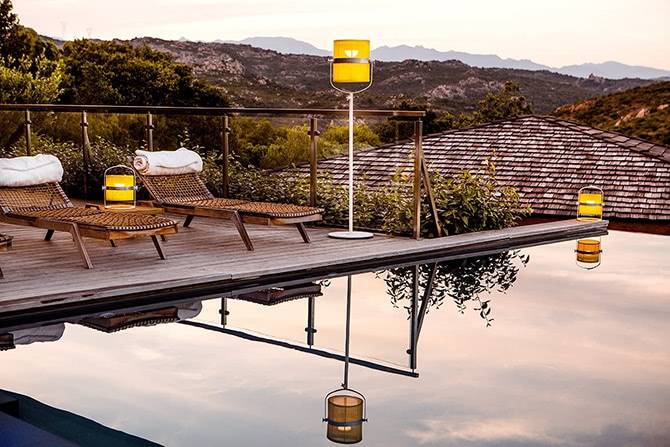 Lampe d'extérieur modulable, collection Paris par Séléction à Biarritz