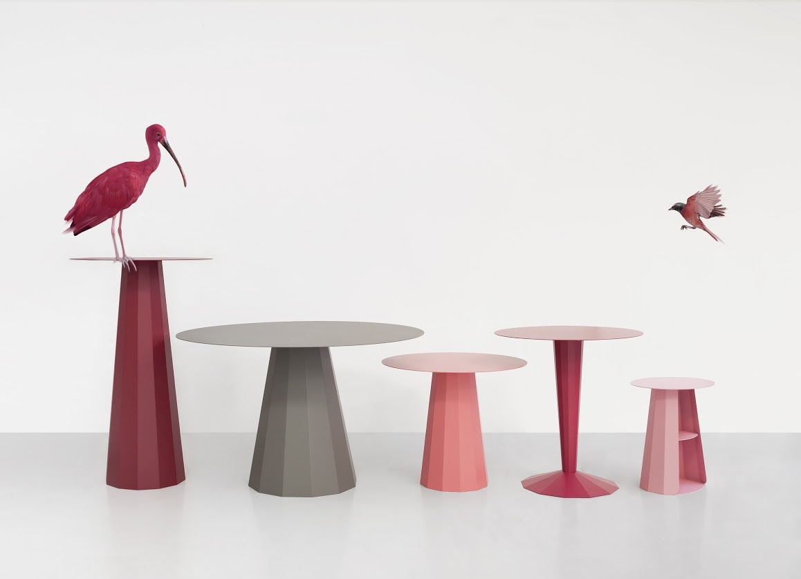 Plusieurs tables de la collection Ankara par Matière grise à Nice