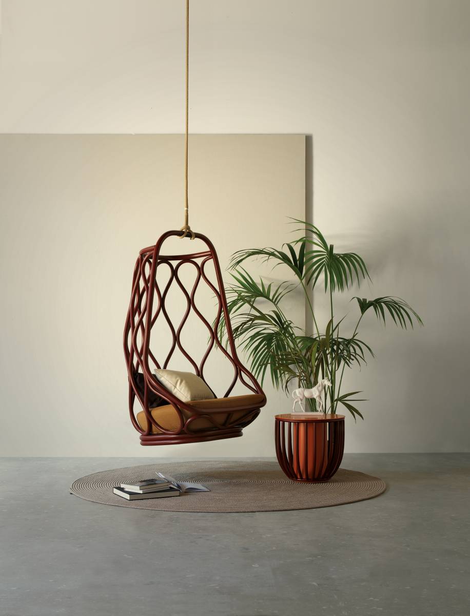 Fauteuil lounge d'extérieur, collection Nautica par EXPORMIM à Paris