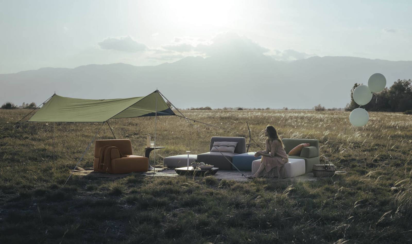 Salon de Jardin moelleux, rembourrés et confortable, collection Palchetto par KRISTALIA Montpellier 