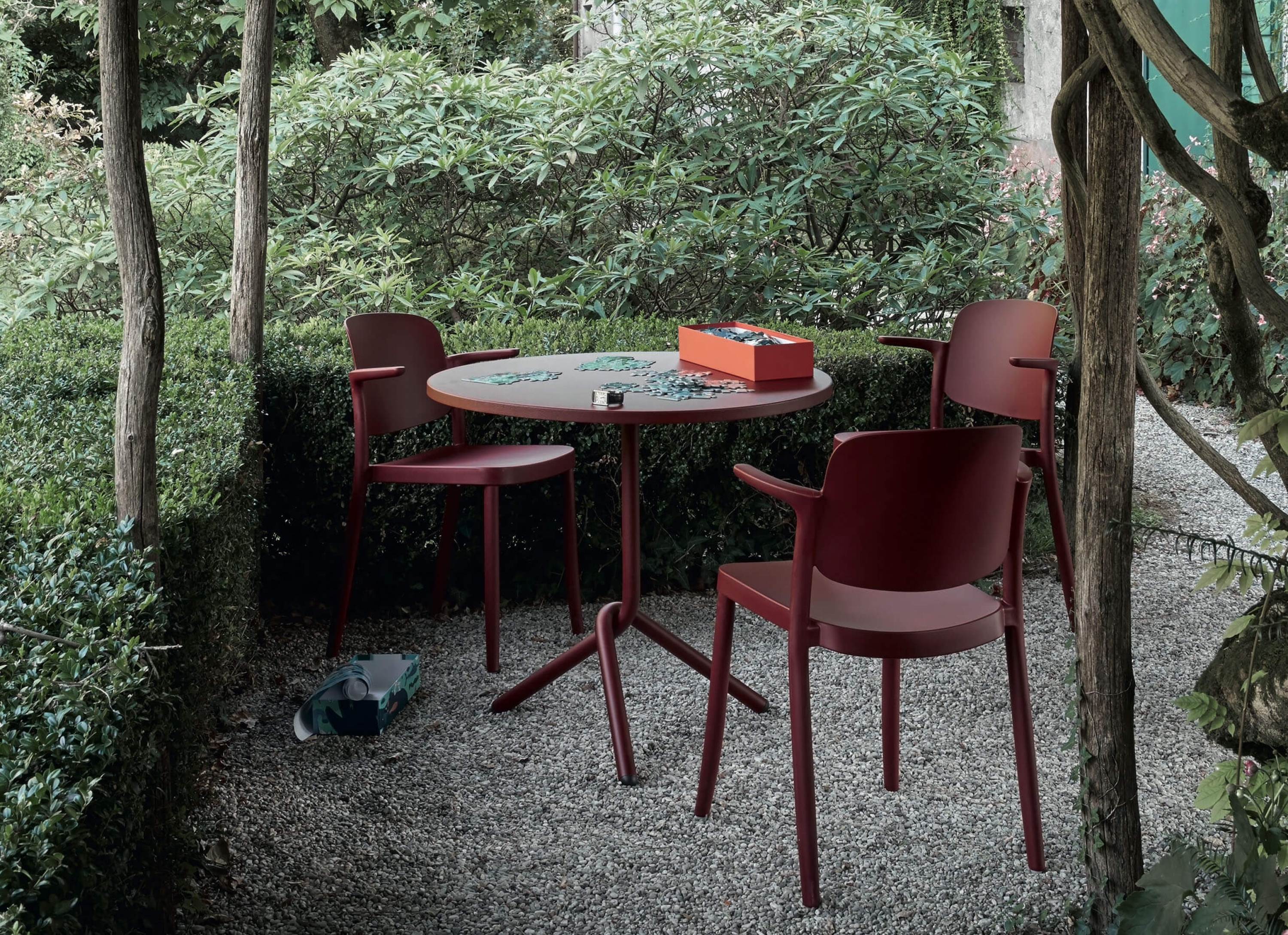 Chaise de repas piazza à Nice