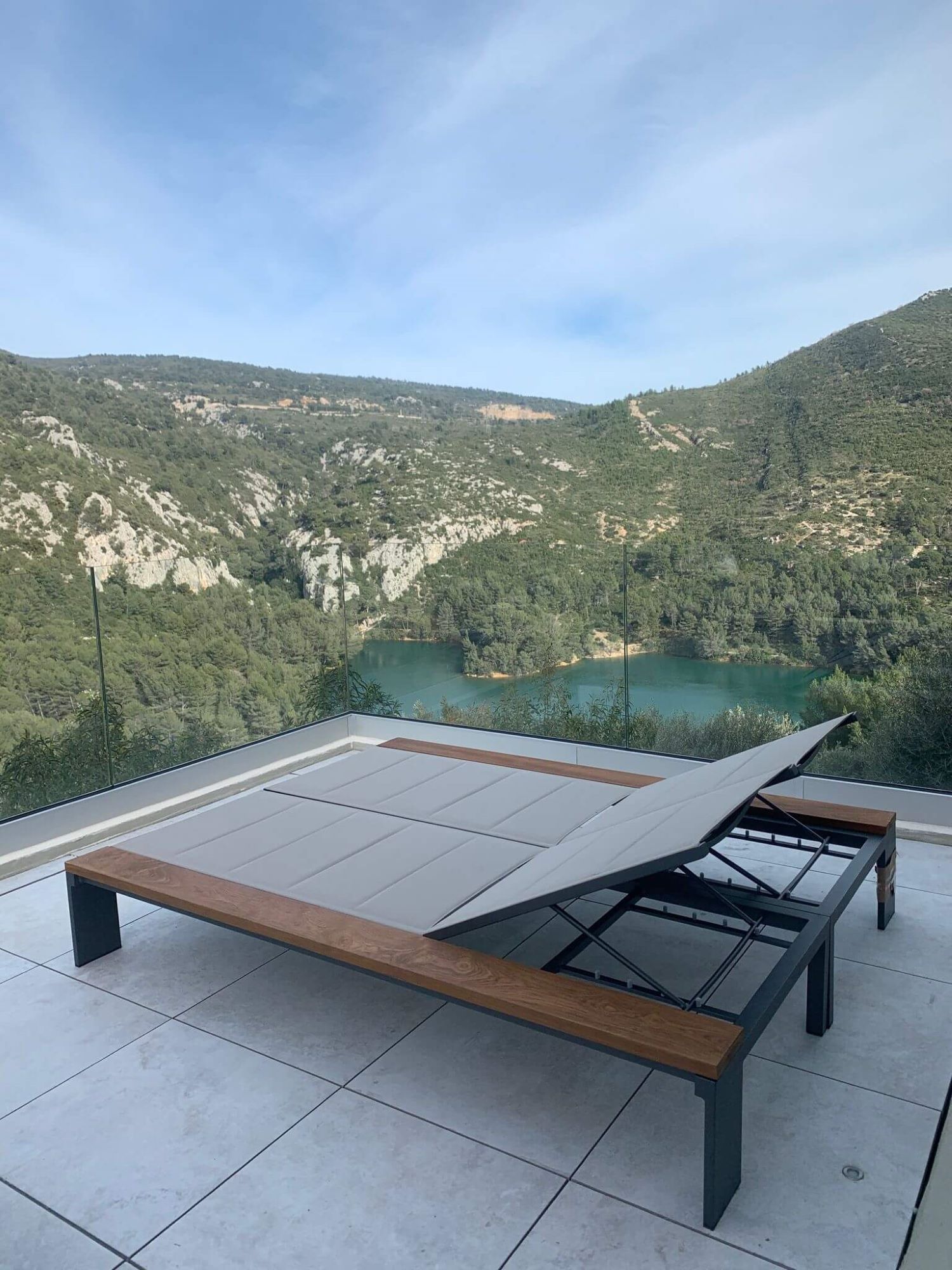 Aménagement d’une terrasse chez un particulier à Toulon
