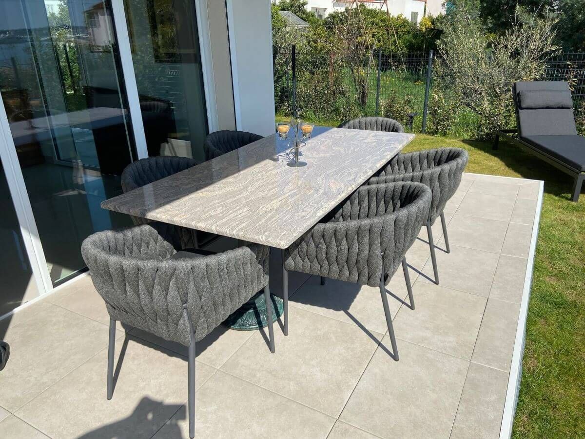 Ensemble de chaise collection Fortuna Socks anthracite à Paris