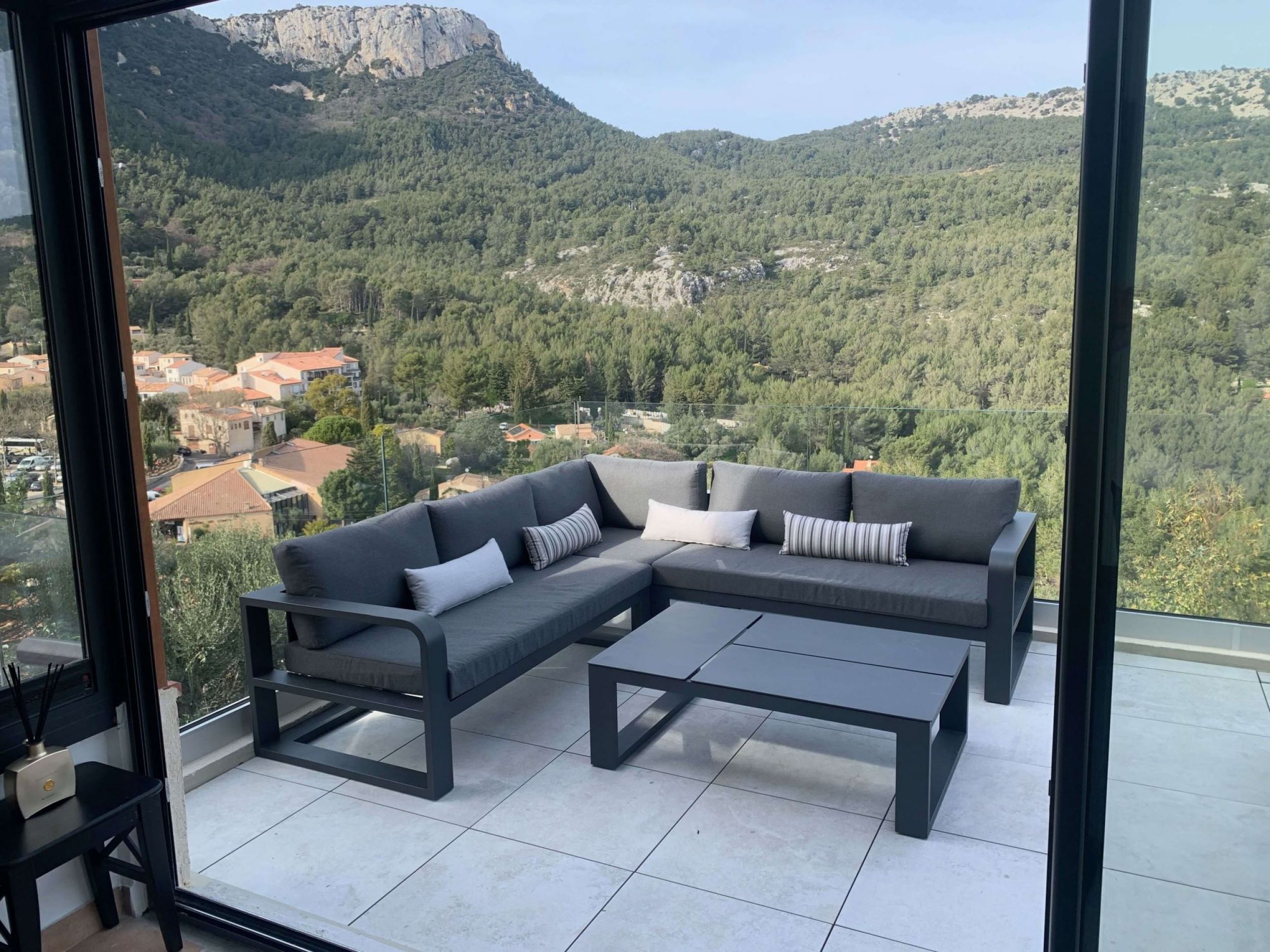 Aménagement d’une terrasse chez un particulier à Toulon