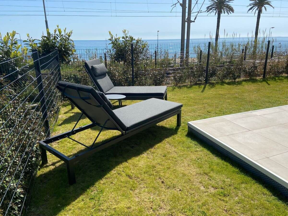 Transat collection Cadzand avec dossier ajustable à Nantes