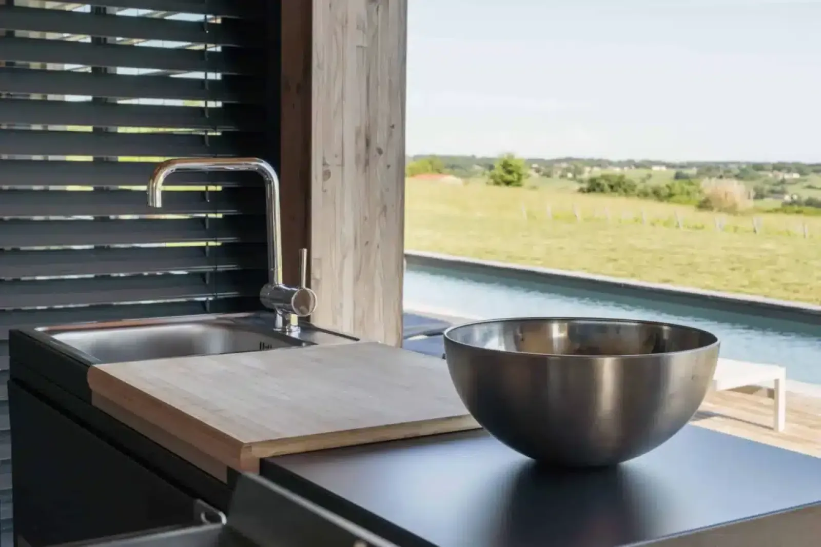 Module évier de la cuisine extérieure Riviera à Nice