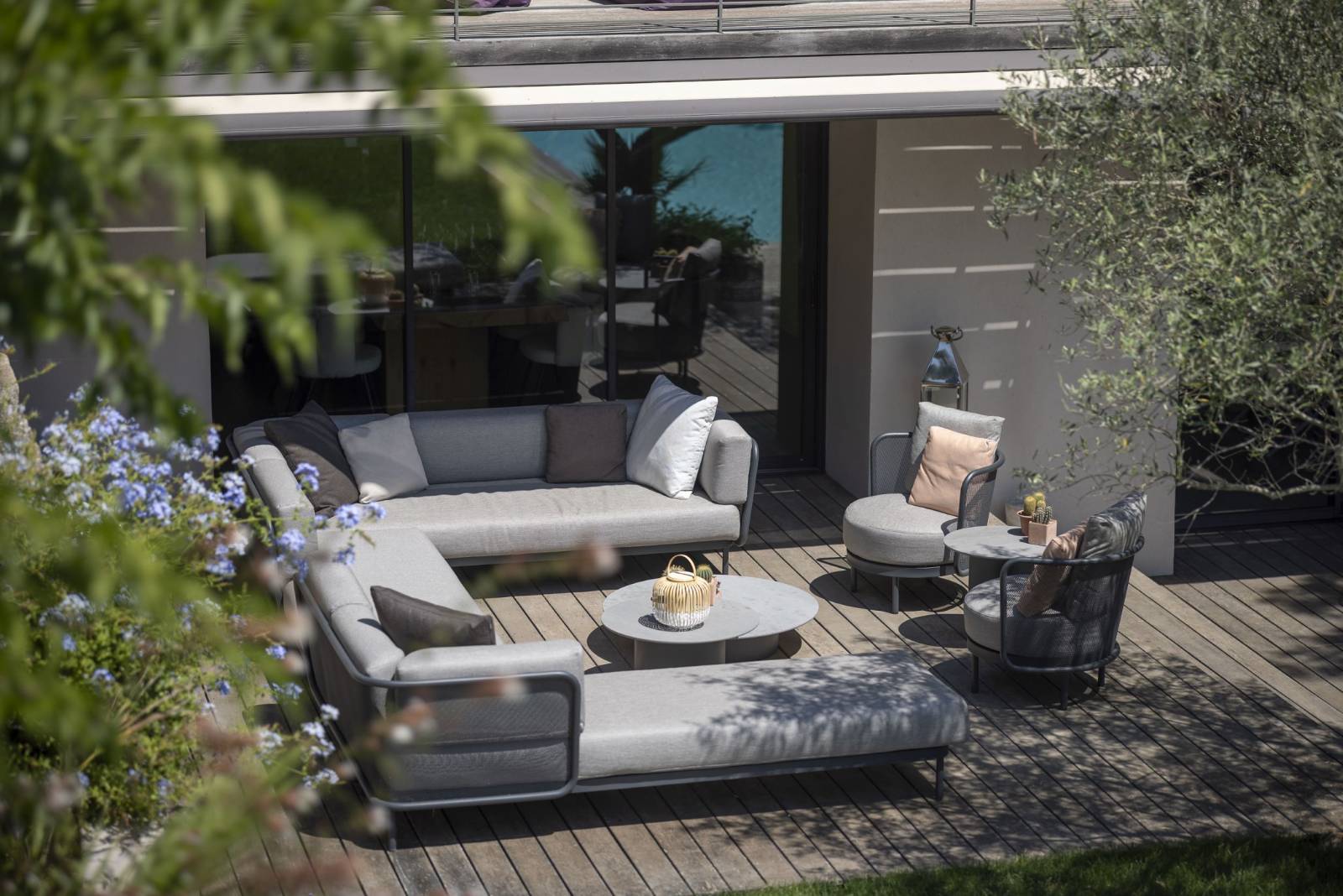 Salon de jardin modulable, collection BAZA par Todus