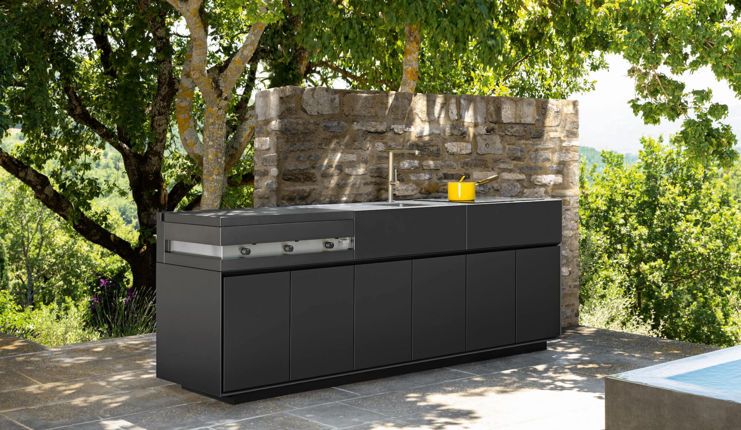 Cuisine d’extérieur par Talenti collection TIKAL à Nantes