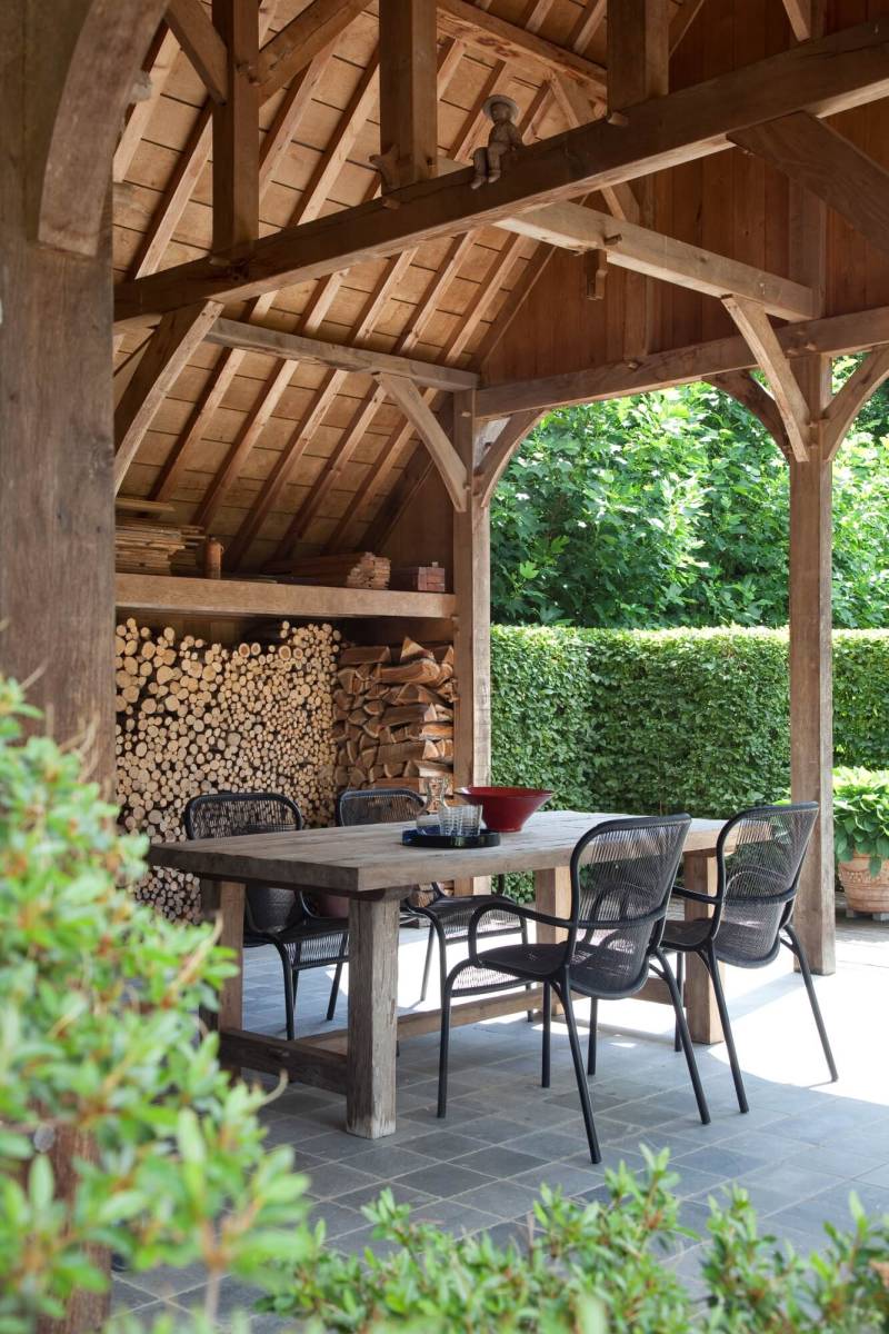 Fauteuil de repas d'extérieur en aluminium et cordes, léger et empilable, collection Loop par Vincent Sheppard