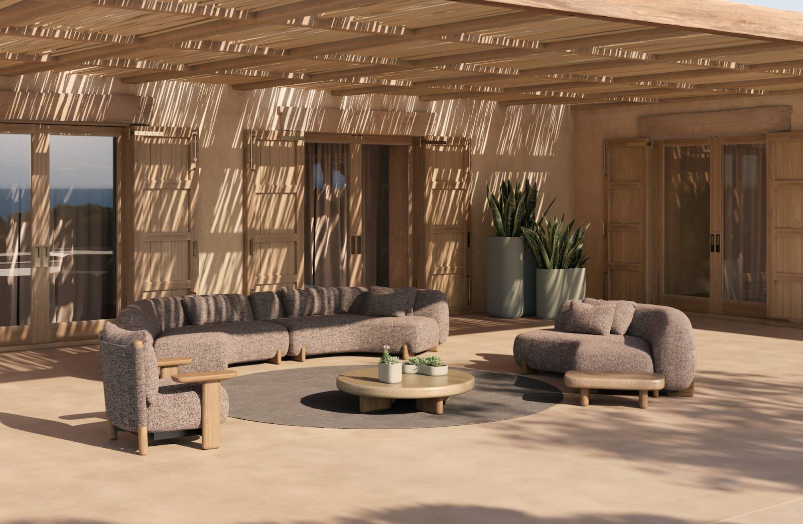 Sofa collection Milos à Eze-sur-mer