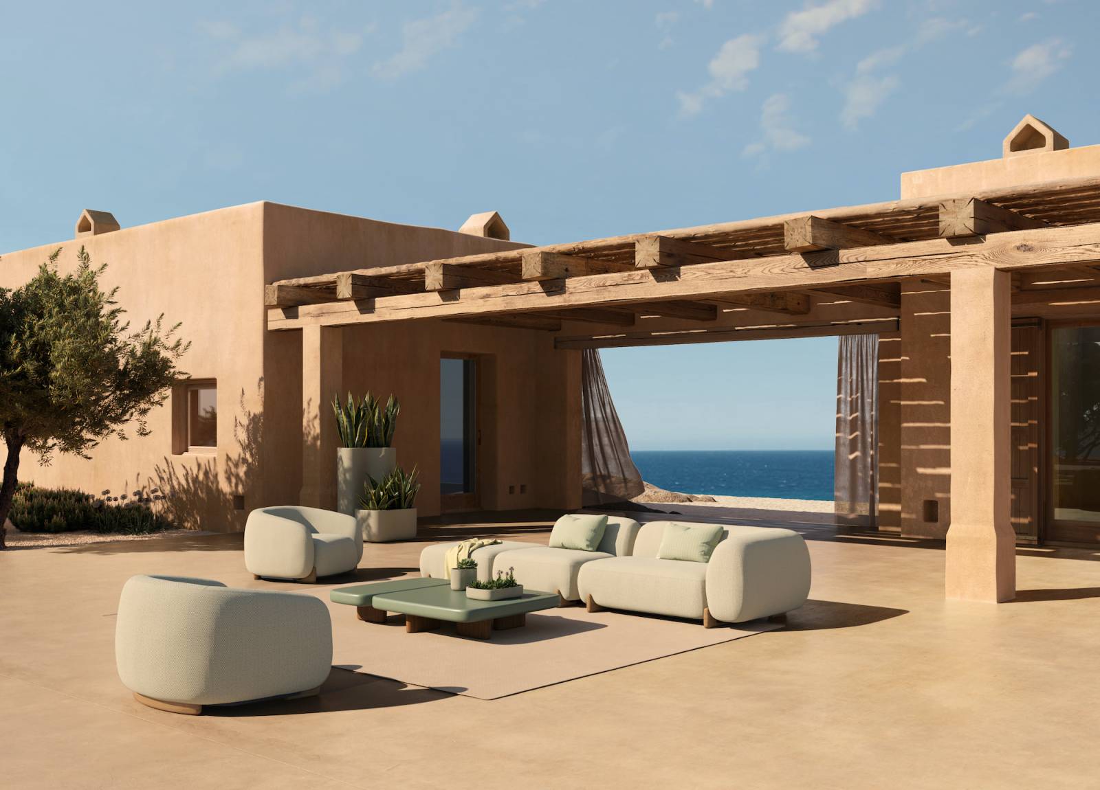 Sofa collection Milos à Eze-sur-mer