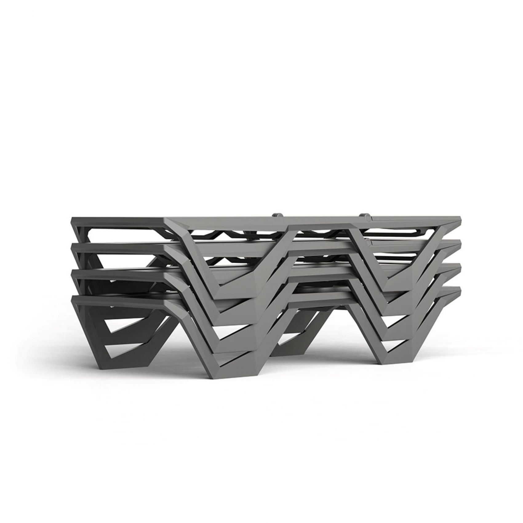 Transat Voxel en anthracite empilable à Bordeaux