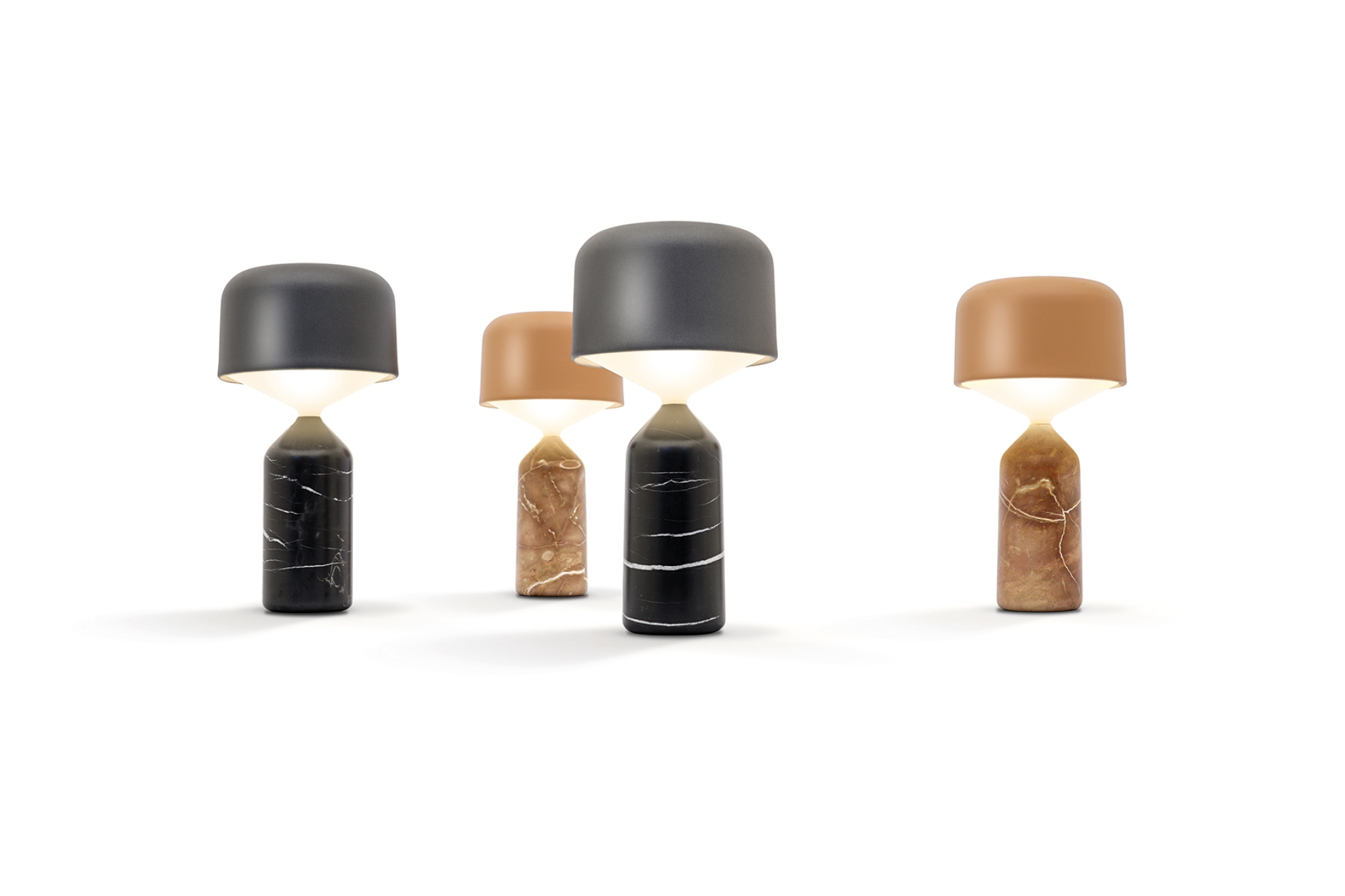 Luminaire d’extérieur en pierre naturelle de la Collection Ambient Pebble à Vallauris