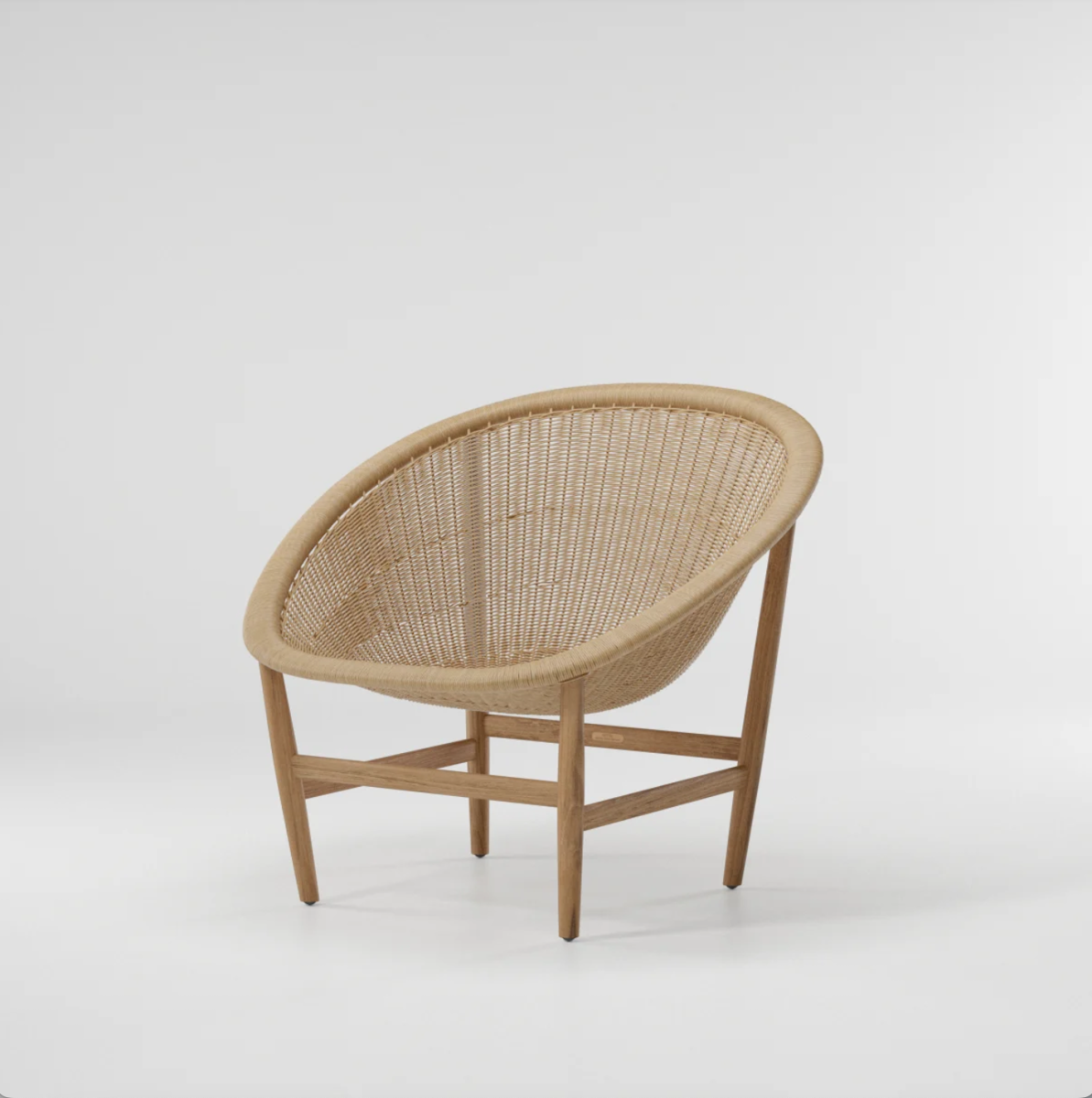 Fauteuils collection basket par Kettal
