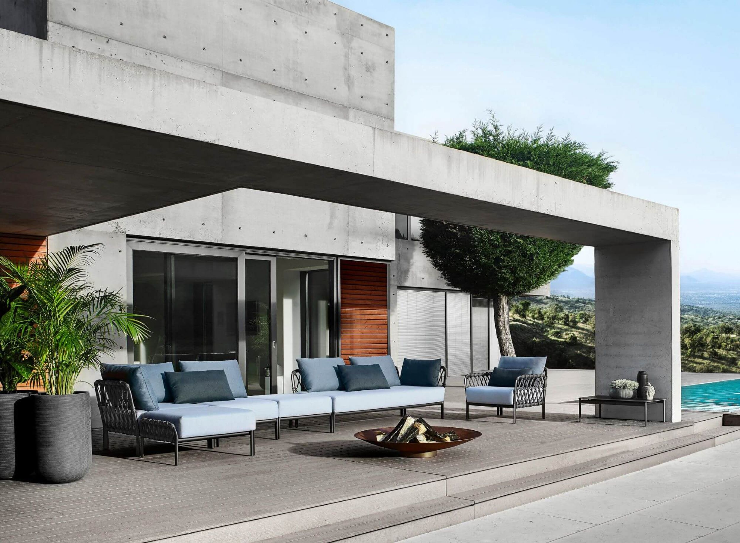 Salon de jardin modulable collection Caro par Solpuri à Lyon