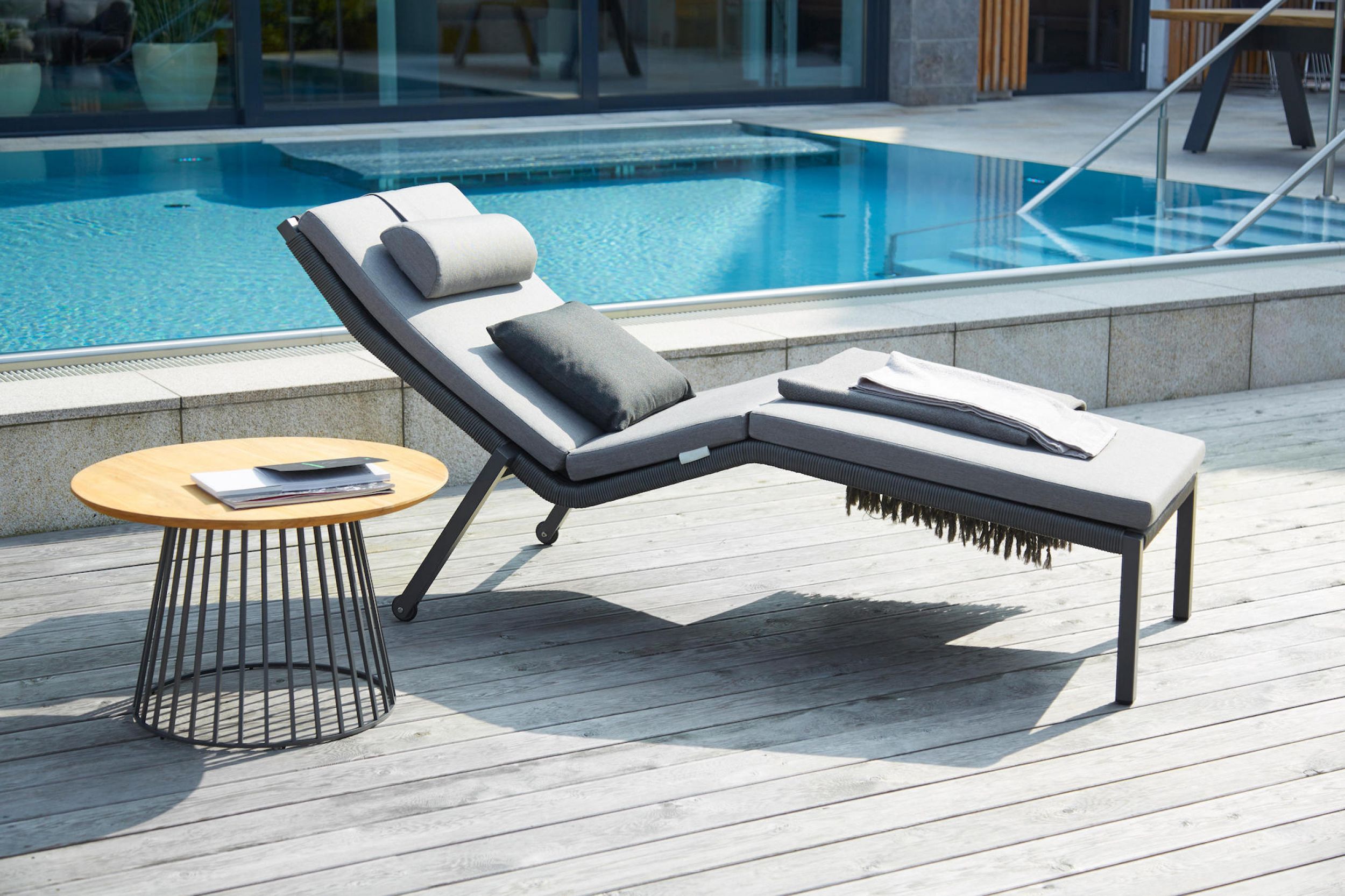 Transat en aluminium collection Club par Talenti à Nice