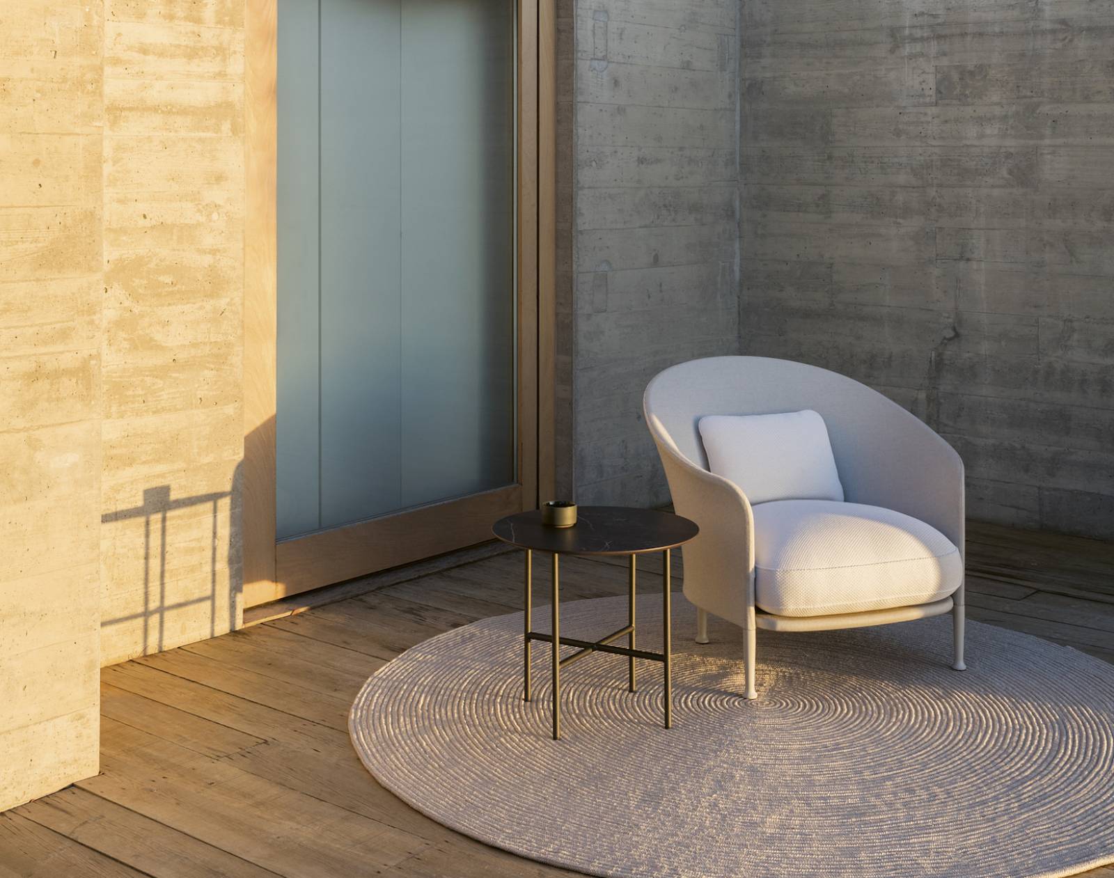 Table basse d'appoint Grada à Monaco