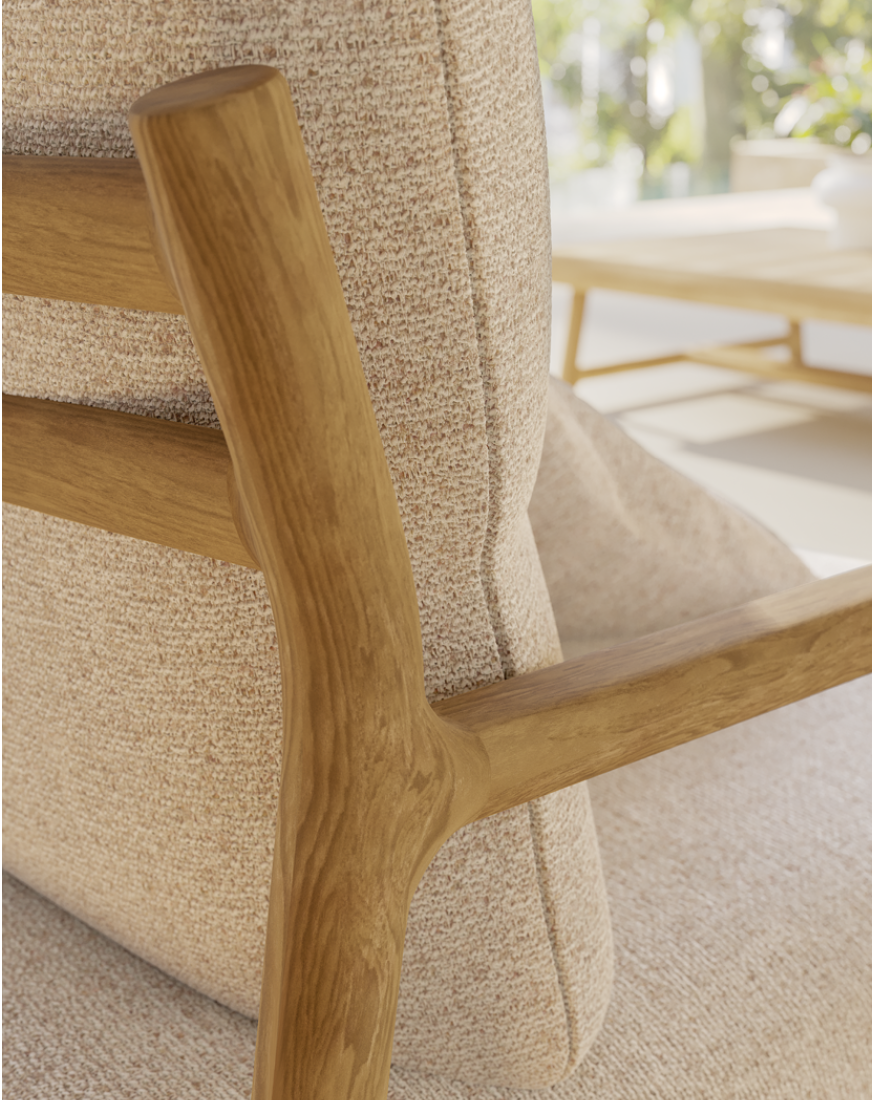 Details module central collection Muyu par Manutti à Cannes