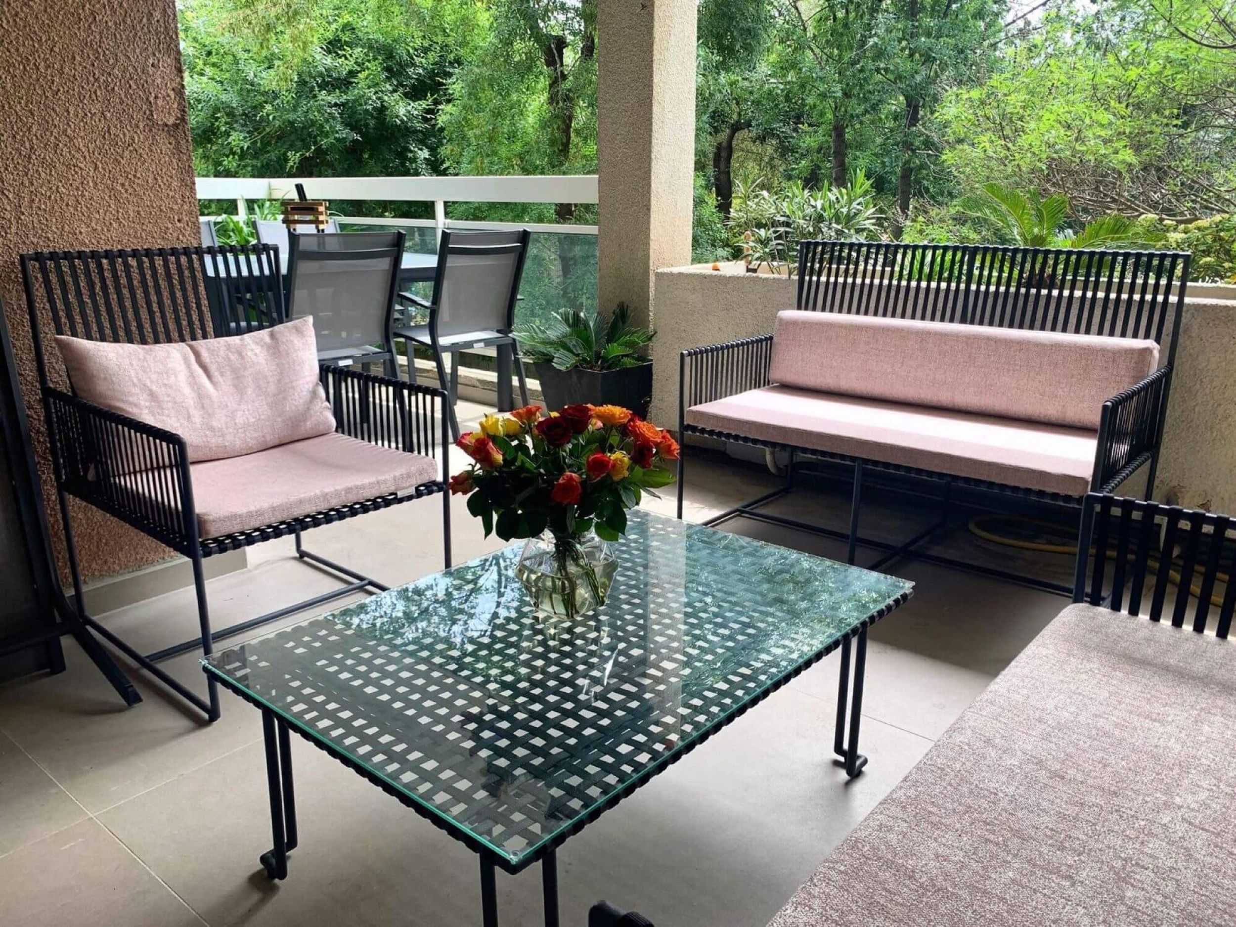 Aménagement d'une terrasse au Cap Brun à Toulon