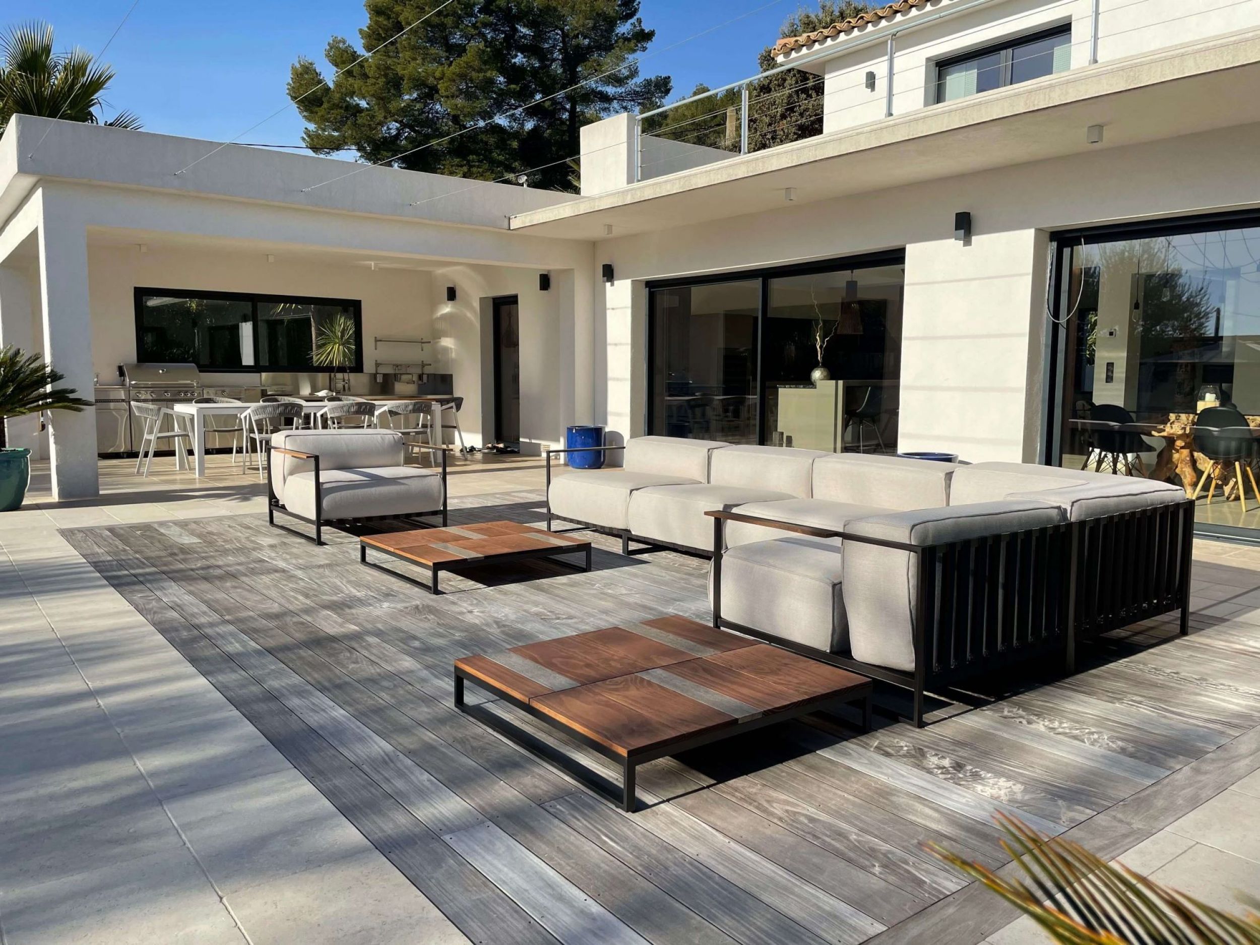 Réalisation chez un particulierSalon de jardin lounge talenti à Lyon