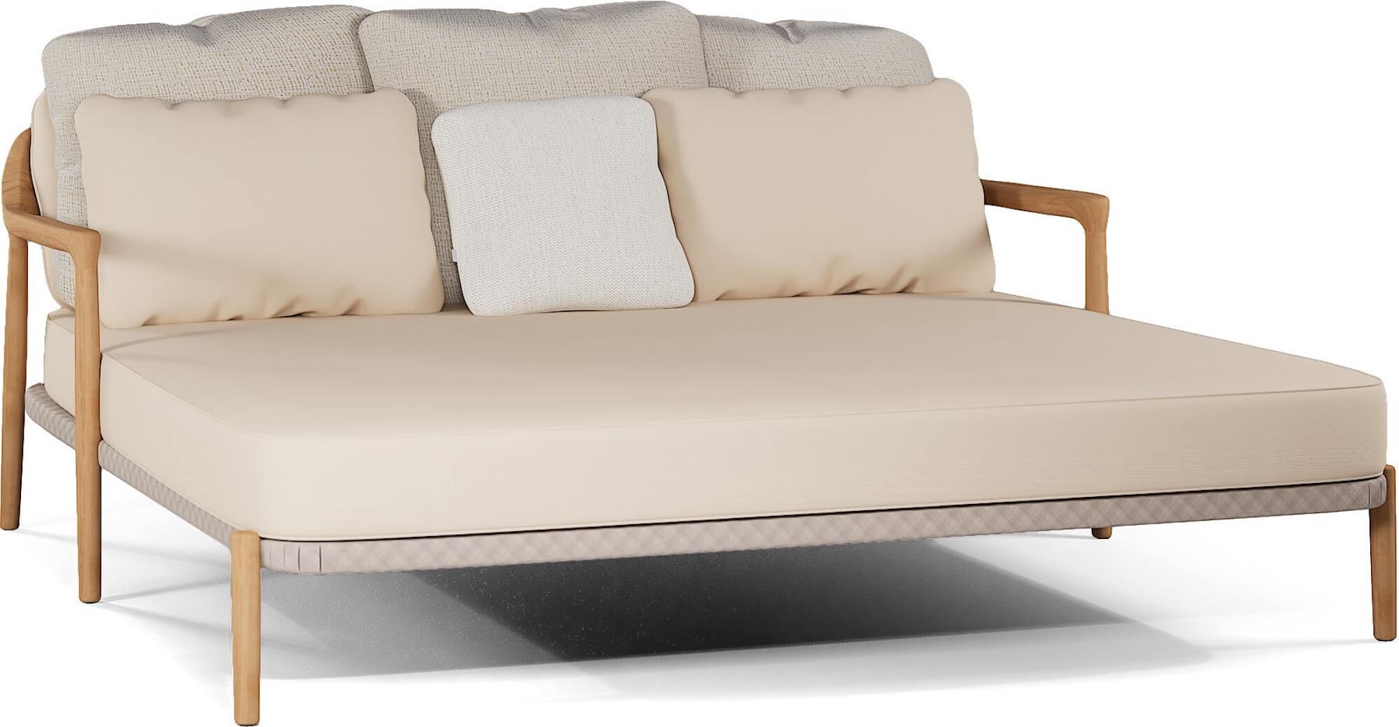 Daybed extérieur aux formes organiques, collection Yiko par Manutti 