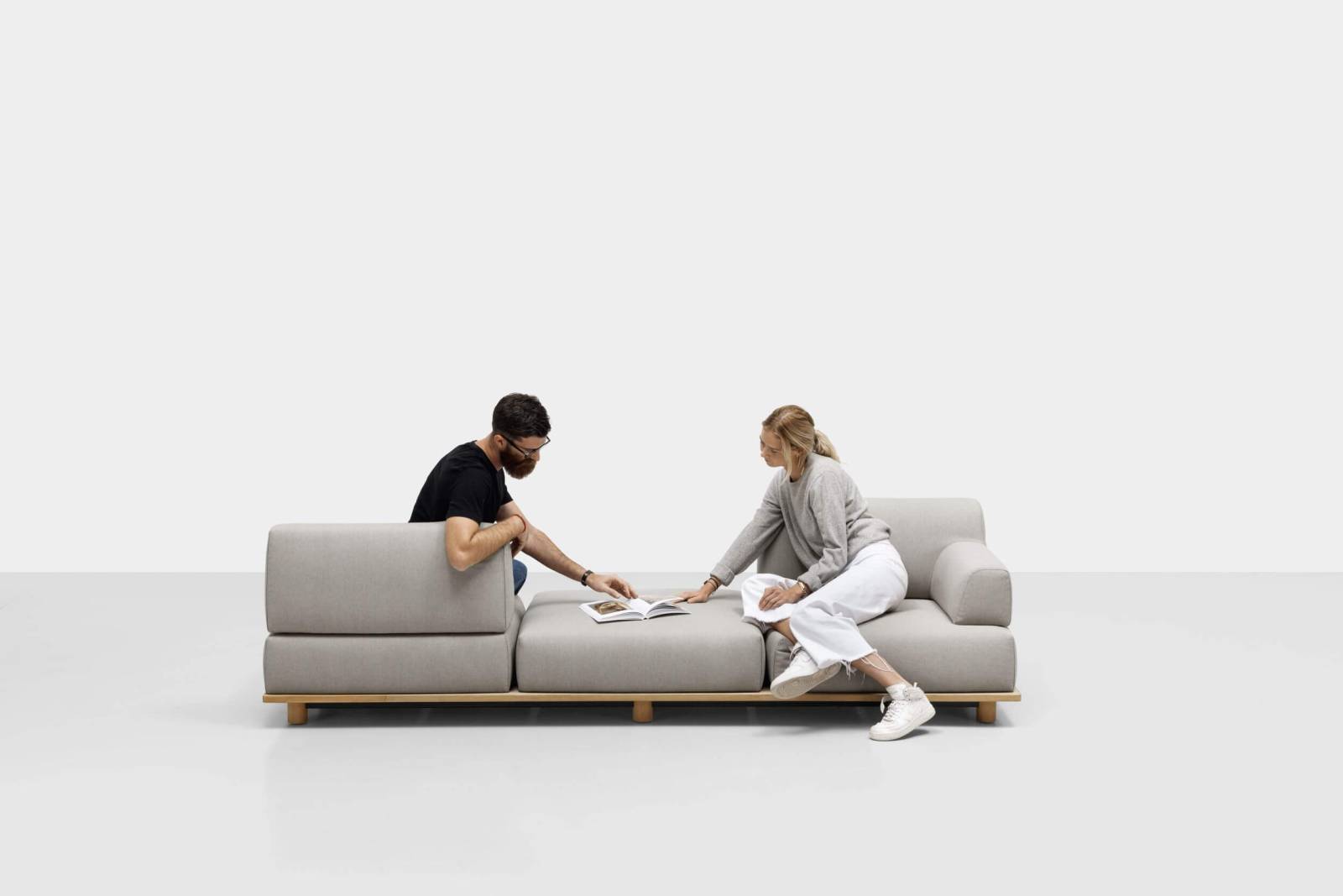 Salon de jardin rembourré et confortable, collection Palco par KRISTALIA