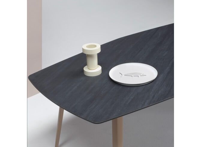 Plateau HPL finition Effet ardoise collection SQUID