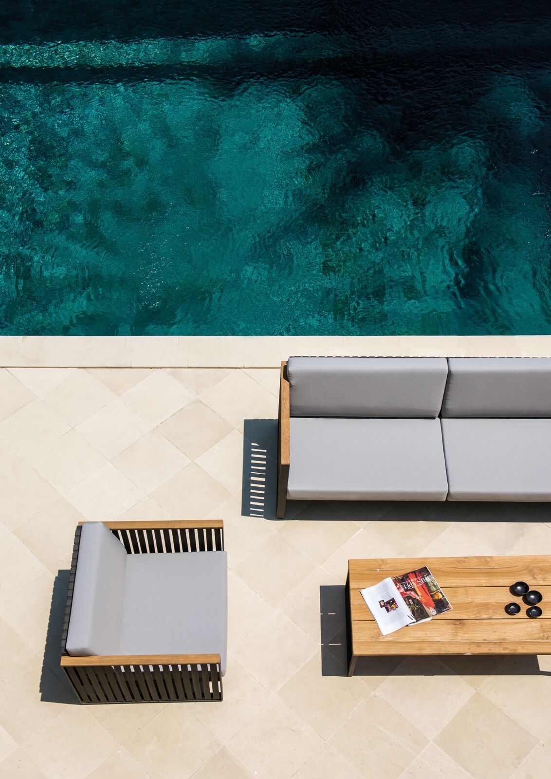 Ensemble de jardin de la collection Horizon par Skyline à Monaco