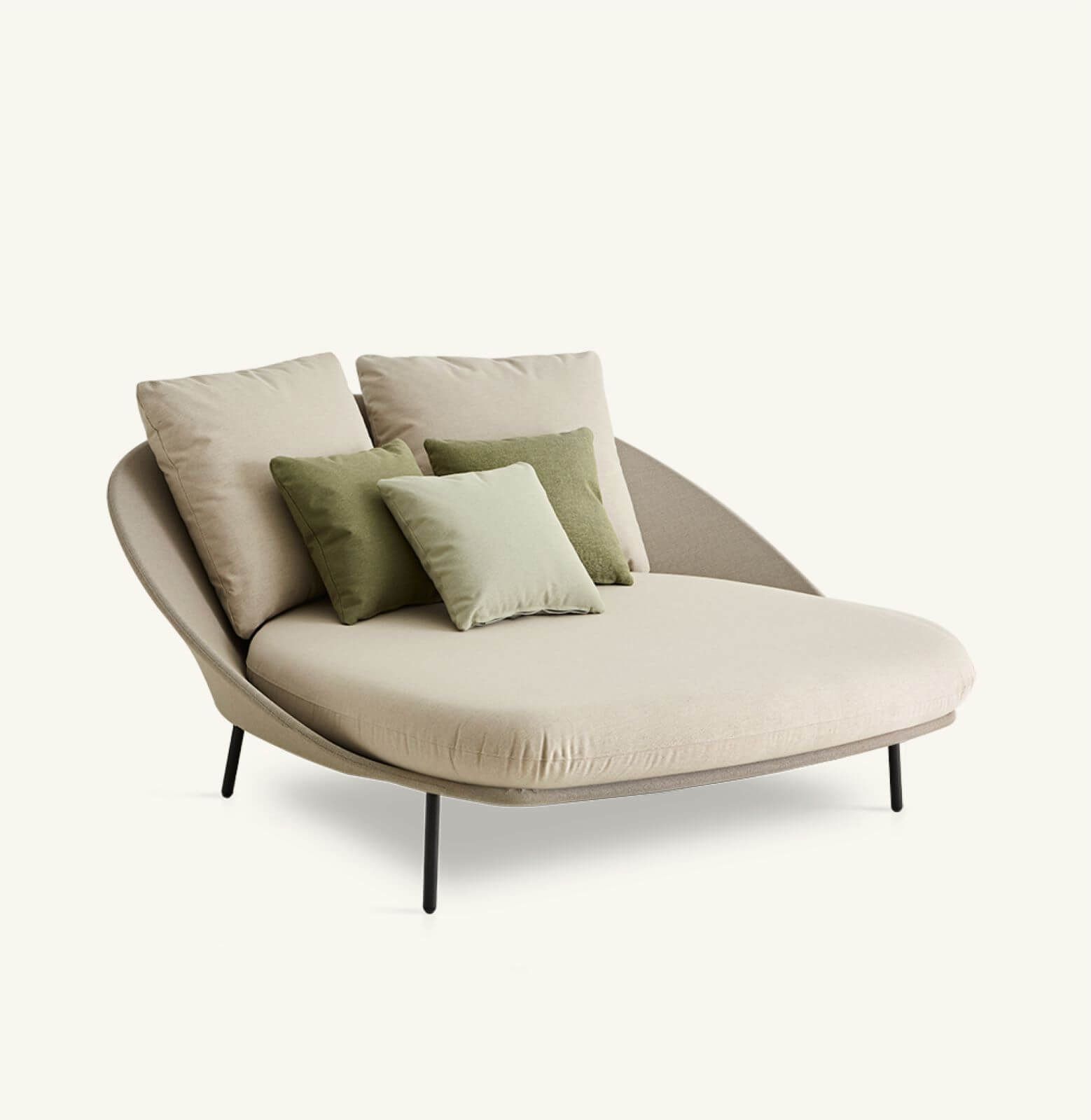 Packshot du daybed moelleux et confortable de la collection Twins par Expormim à Paris