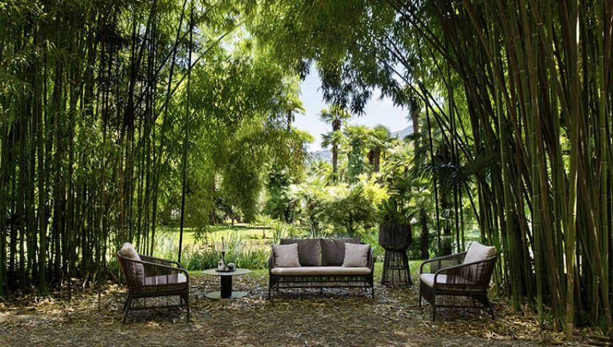 Canapé de la collection Cricket avec tressage fait à la main à Toulouse