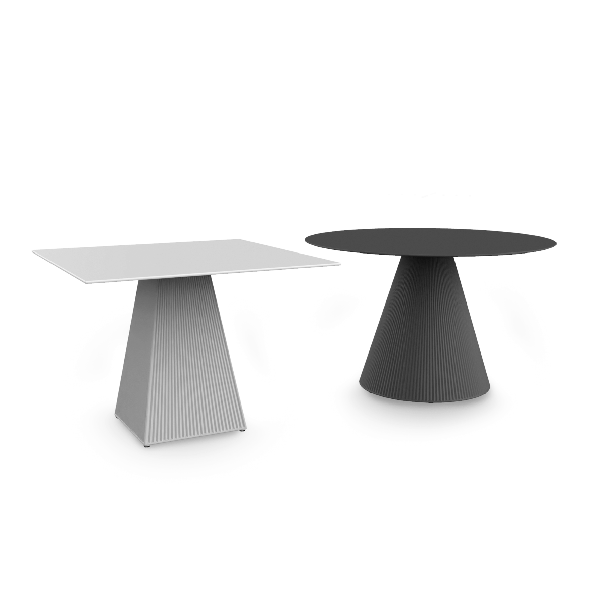 Table de repas contemporaine et élégante collection Gatsby de Vondom à Paris