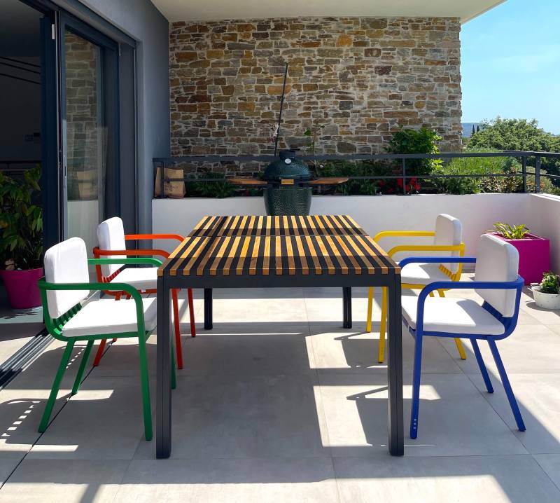 Table de repas Ego Paris collection Sutra dans le Var
