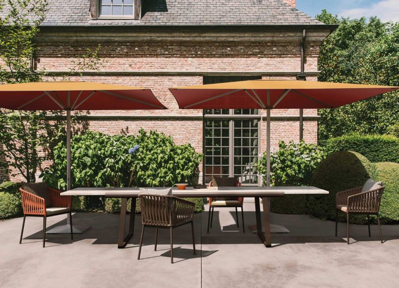 Table de repas extensible design collection Bitta par Kettal à Paris