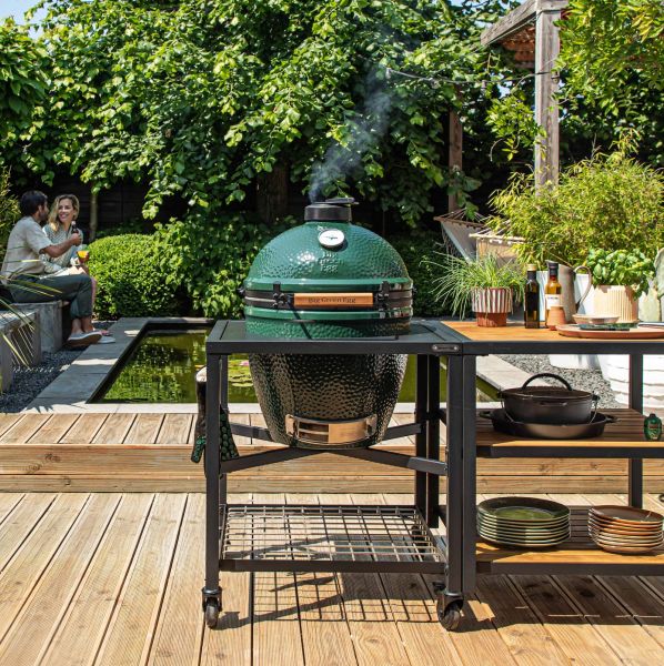 Big green egg avec module table à Saint Tropez